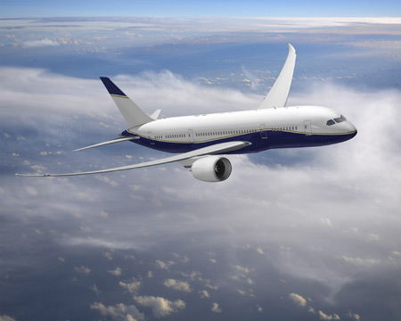 charter flight Boeing BBJ